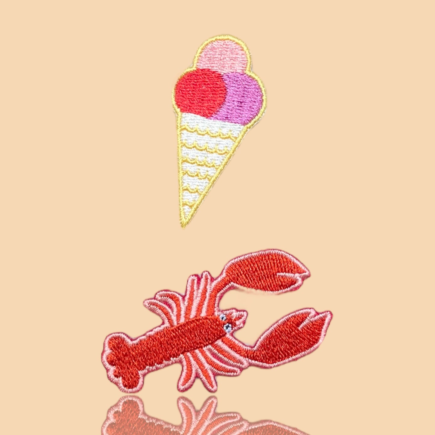 Patch-Set Sommer - Lobster & Eis