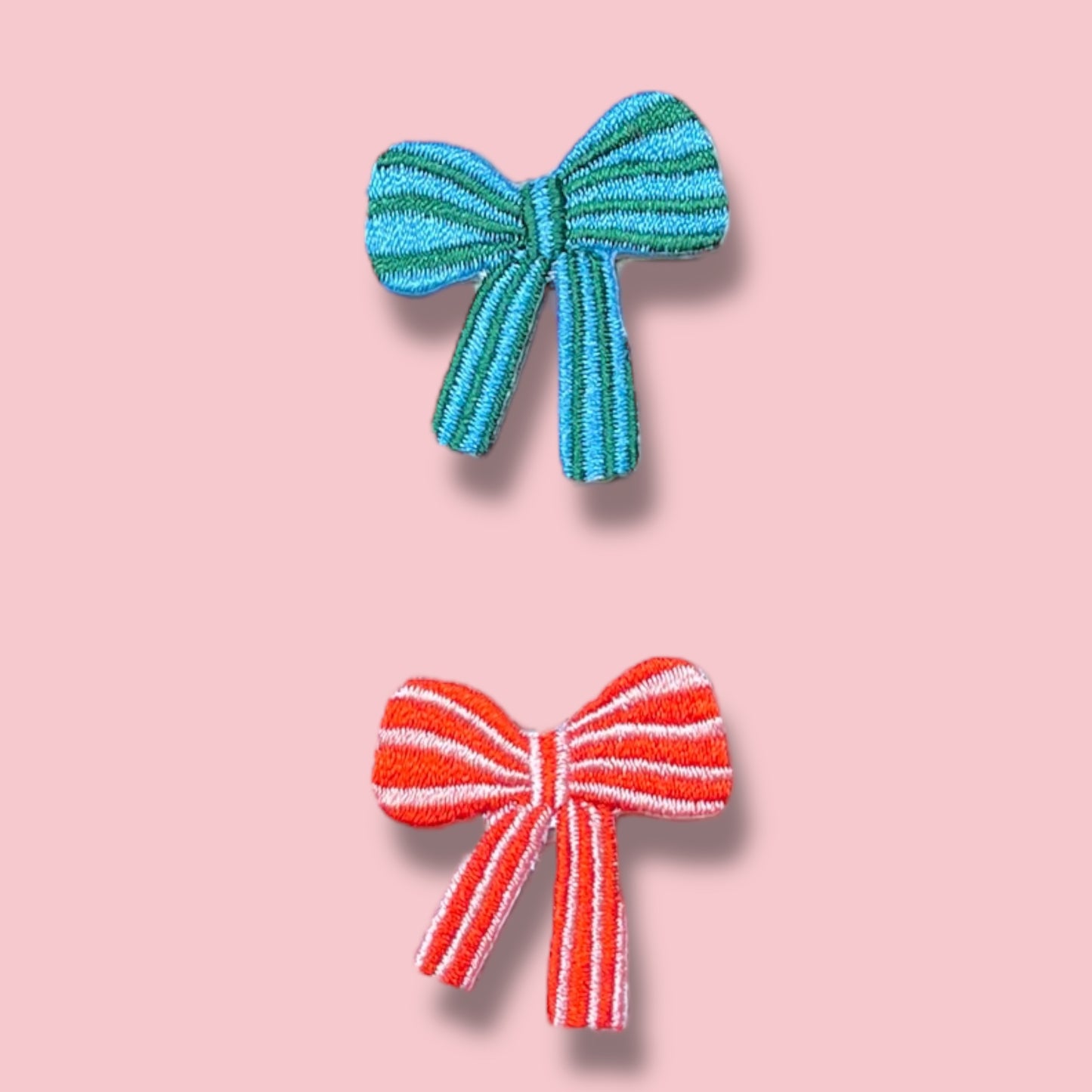 Patch Set Striped Bows - Jennifer Bouron