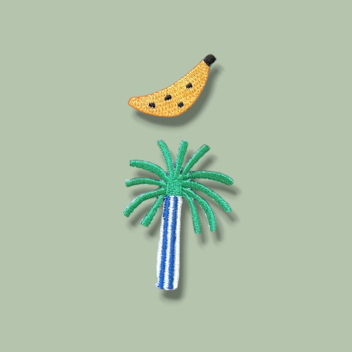 Patch-Set Palme u. Banane