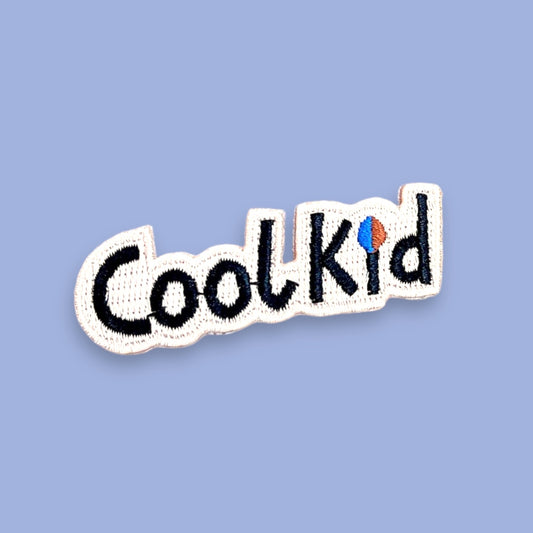 Patch Cool Kid blau/cognac - Anna Katharina Jansen